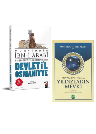 Muhyiddin Arabi Devletil Osmaniyye ve Mevakiun Nucum Yıldızların Mevki 2 Kitap Seti